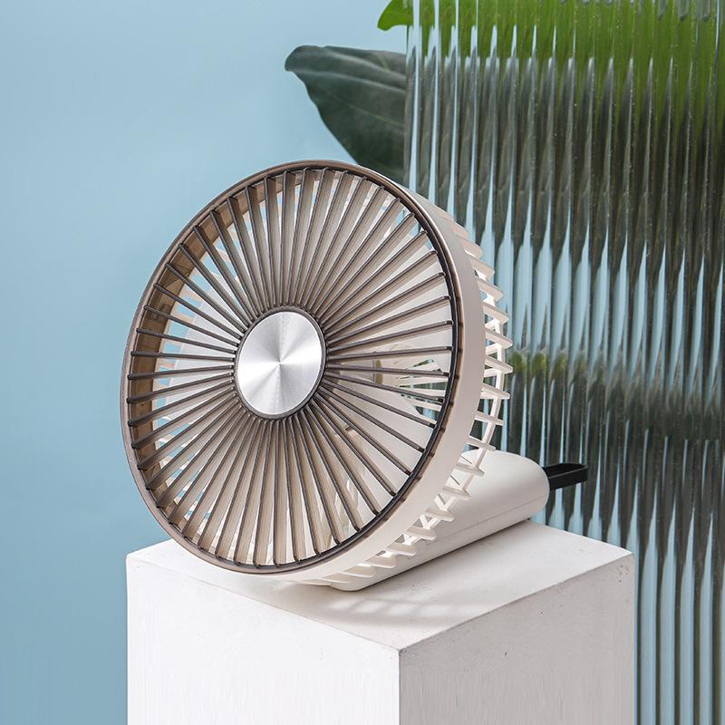 

Large Handheld Wind Power Fan with Digital Display, 6-Speed, Portable USB Charging, Outdoor Folding Design. 32x16.5x7 cm
