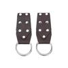 Renaissant Rivets Studded O Rings Belt With Detachable Nordic Design Pouch For Cosplay Enthusiasts Dressingup Waist Props