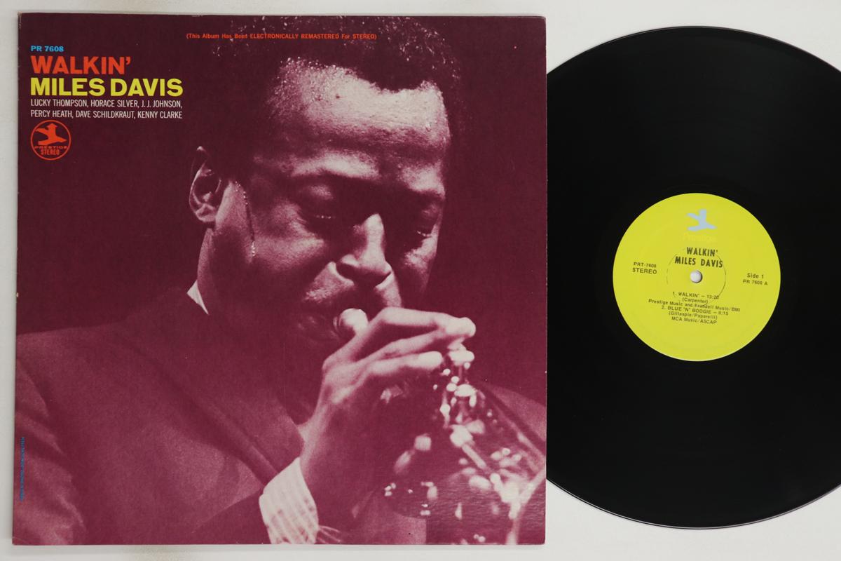 

LP Record MILES DAVIS - Walkin PRT7608,PR7608 PRESTIGE US Jazz Used