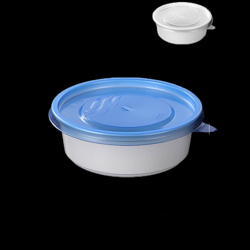 HUIWEN Thickened Round Disposable Food Storage Containers