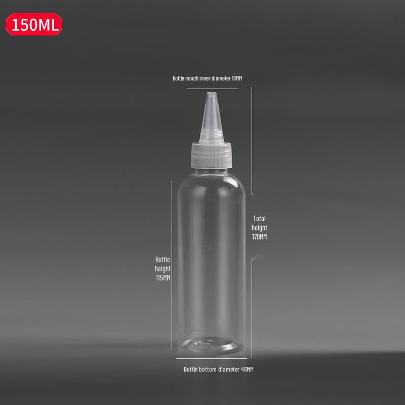 Spot 50-1000ml PET Transparent Plastic Squeeze Bottle