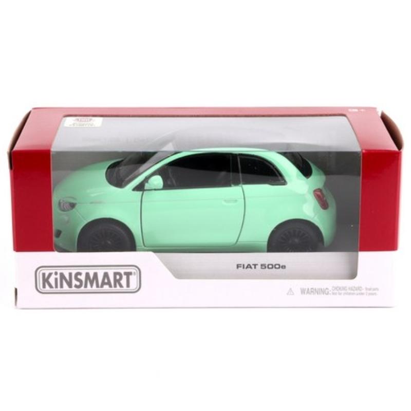 [Kinsmart] Fiat 500E Pastel Pink/Mint/Bule/Ivory Die-Cast Model Car