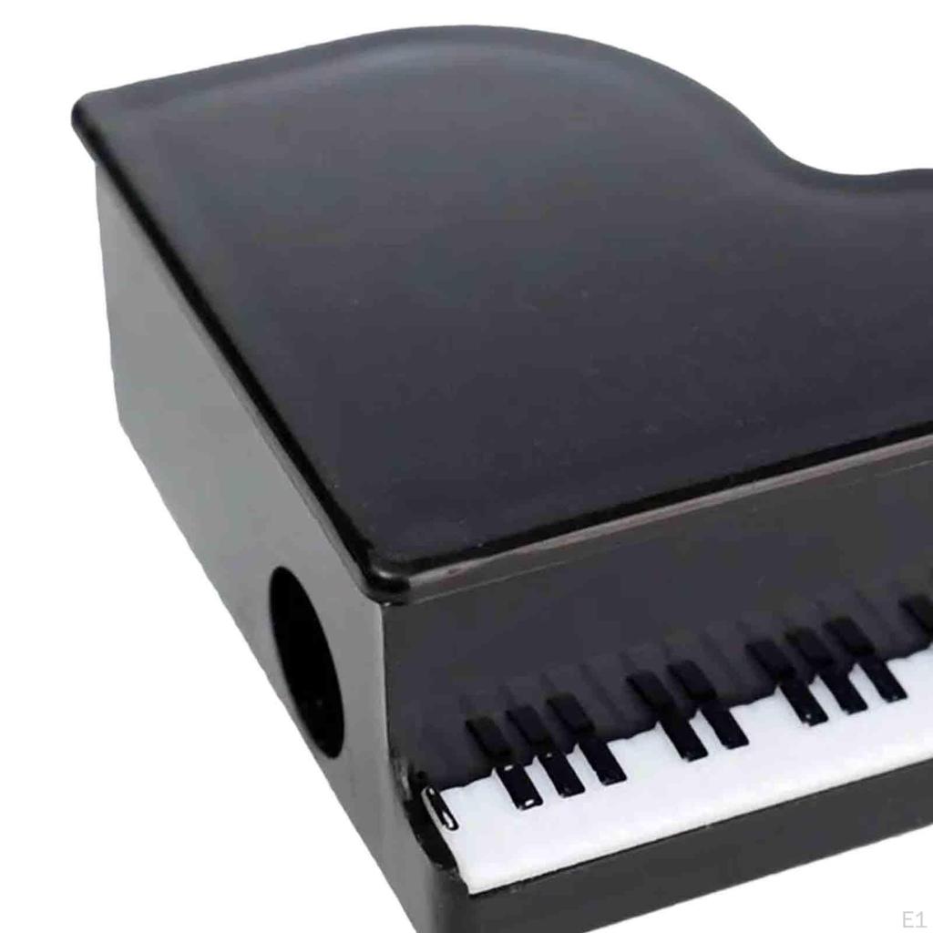 Pianformad pennvässare Gåva Mini Musik Skrivmaterial för Skolbarn