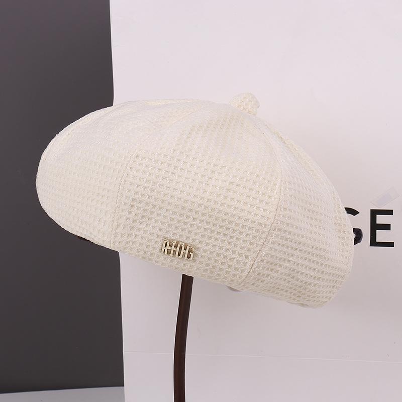 Fashion Autumn and Winter Small Face Big Head Circumference Beret Children Fashion Warm Painter Hat Versatile Newsboy Hat