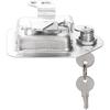 Elsjoy 2 Pcs Truck Toolbox Latch Stainless Steel Trailer Toolbox Latch Replacement RV Paddle