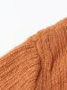 Spring 2025 Women's Lightweight Knit Sweater – Half-High Collar Seahorse Hair, Solid Color, Versatile and Stylish.