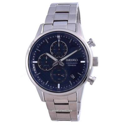 Discover More Titanium Chronograph Quartz SSB387 SSB387P1 SSB387P 100M Men's Watch