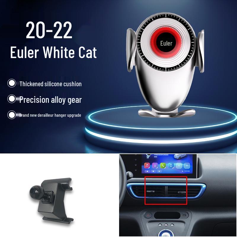 Black Cat Gravity Car Phone Holder – Air Vent Mount Support