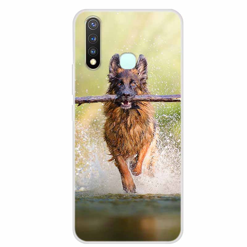 Per Vivo 1915 / Y19 /U3 Custodia Bumper Silicone TPU Copertura Posteriore Morbida Per Vivo Y19 Y 19 VivoY19 Custodia Cartone animato fundas su Vivo1915 Coque