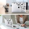 Coque pour MacBook Pro 14 Pouces M4 M3 M2 M1 Pro/Max 2024 2023 2021, Protection Rigide Ultra Slim Légère Motif Papillons