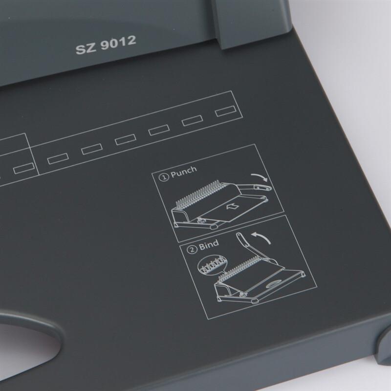 Sanmu SZ9012 Manual Comb Binding Machine CN plug (adapter included)