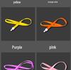 Pack of 50 - 1.5cm Wide Employee ID Badge Lanyards with Integrated Buckle and Card Holder