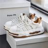 New Fashion Men's Four Seasons Comfortable Thick Sole Shoes Students Male Boys Trending Soft Sole Breathable Casual Running Sneakers
