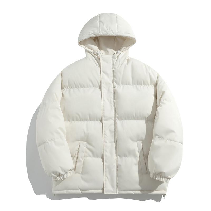 

Зима Новые Мужские Модные Маленькие Оксфорд с Покрытием Трижды Защитная Ткань Легкая Доска Одежда Хлопковые Куртки и Костюмы-Хлебцы L бежевый