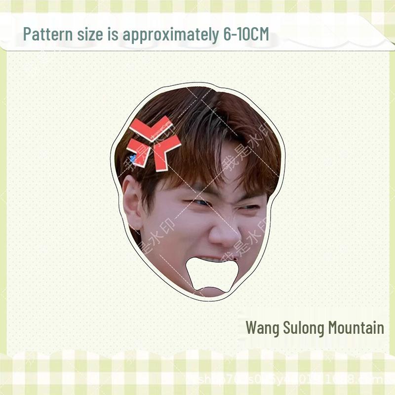 Wang Sulong Akryl Konsertstil Rolig Stor Mun Magnetisk Flasköppnare Magnet