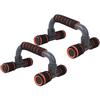 2PCS Orange H Shape Push UP Stands Grip Pushup Support Home Fitness Equipment Indoor Sports Supplies