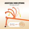 Timberjack 46.5 in Heavy Duty Log Lifter Metal Handle for Max 15" Dia Logs