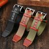 High Quality Nylon 20mm 22mm Watchband Seatbelt Khaki Military Sport Canvas Wrist Band Bracelet for Hamilton /Rolex Watch Strap