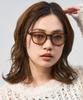 [Zoff] Wellington-style Sunglasses (Brown (Clear)) UNITED ARROWS SUNGLASSES  United Arrows Unisex UV Protection Stylish Women's Men's [ZA241G1043A1