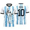 Heren voetbalshirt ronde hals comfortabel sport top sneldrogend