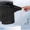 Seven Wolves Men's 7A Antibacterial Letter Print Boxer Briefs