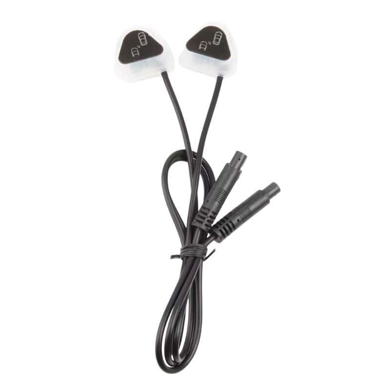 

2Pcs Blind Spots Detection System Warning Light Car BSD Lens Light Lamp Safety Driving BSD Accessories Built in Buzzer 1