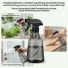 500ml Household Watering Spray Pot Pressure Sprayer Bottle with Fine Mist Nozzle for Home Garden Plant Gardening Accessories