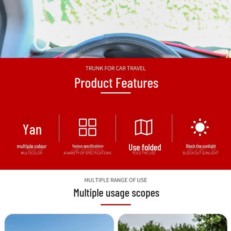 Portable Retractable Car Sun Visor: Anti-Glare, Eye Protection Model In Stock