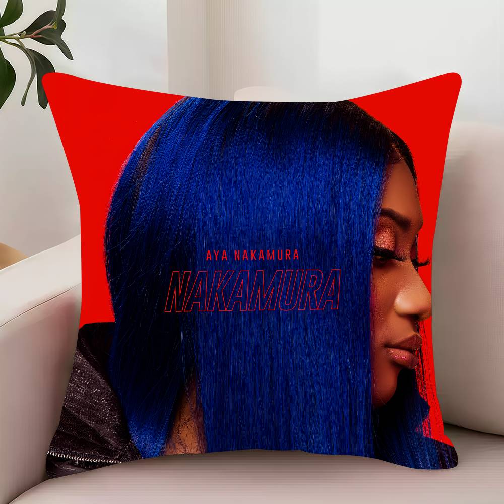 Aya N-Nakamura Destinee  Pillow Case Decor Protective Covers Comfortable Soft for Sofa Living Room Home Office