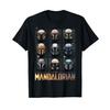 Star Wars Mandalorian Helmet Box Up T-Shirt Black