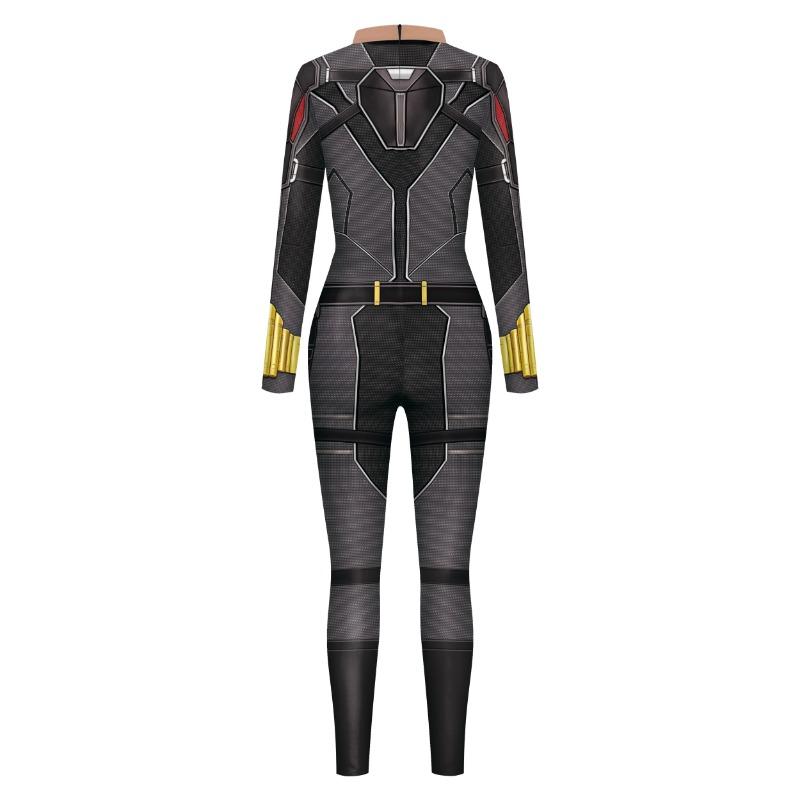 Roboter Punk Skelett Steampunk 3D Digitaldruck Cosplay Kostüm Damen Spandex Zentai Bodysuits Jumpsuits