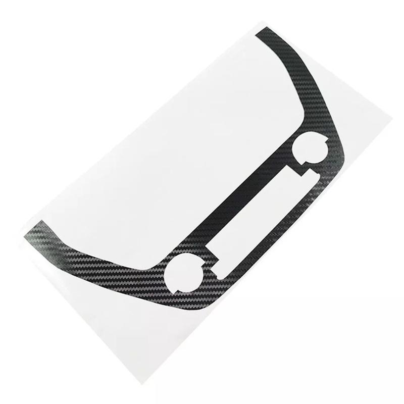 3D Carbon Fiber Style Car Center Console AC Button Cover Trim Sticker Vinyl Fit for Toyota Corolla     2024
