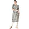 Pinkmint Kurta Set für Damen Baumwolle Bedruckter Gerader Kurta mit Hose (Packung mit 1)