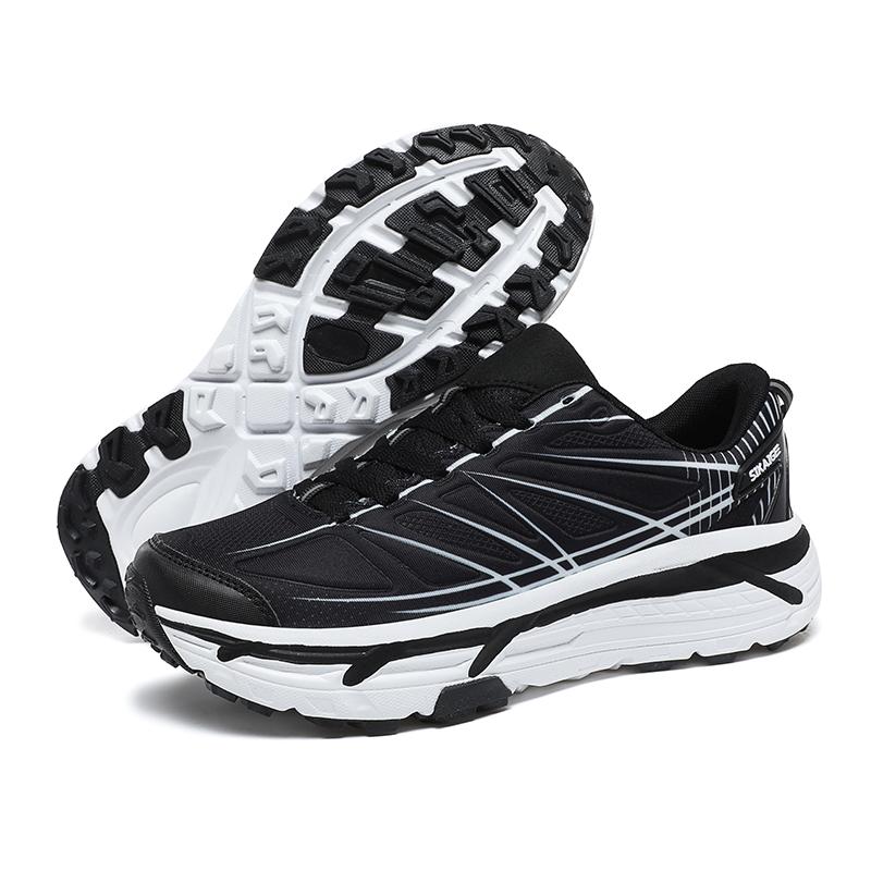 Ultralight Trail Running Shoes for Men Outdoor Climbing Sneakers Men Mesh Jogging Sports Shoes Thick Soled Off-road Shoes Male