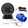 CNSPEED 60mm Water Temperature Gauge 20-120 Celsius with 1 / 8NPT Water Temperature Seal Pipe Sensor Adapter