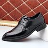 New Top Layer Cowhide Men's Business Formal Leather Shoes Pointed Leather Men's Shoes Casual Single Shoes
