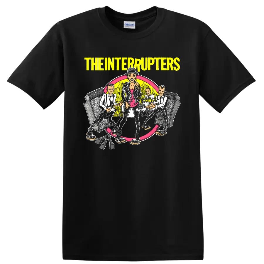 Punk Rock The Interrupters Band T Shirt Ska Music Concert Illustrated Fan Tee