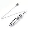 Cone 100% Copper Brass Metal Pendant Pendulum for Divination Dowsing Reiki Healing Egyptian Isis Pendulos Professional A001