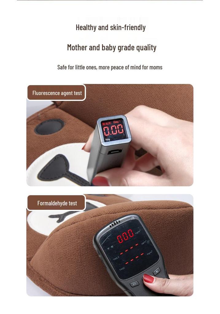 Universal Car Headrest Pillow for Kids – High-Grade Neck Support & Side Sleep Aid