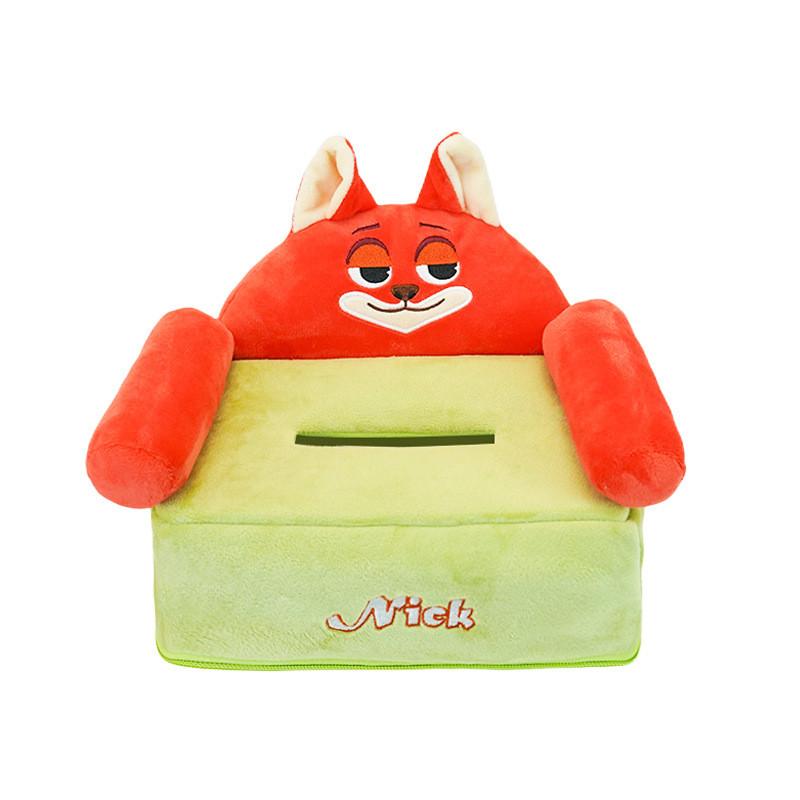 Judy Nick Hopps Wilde Alien Pooh Bear Tissue Box Large Storage Capacity