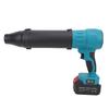 Electric Lf Blower Blue 32000rpm High Speed Lightweight Cordless Handheld Lf Blower with Extension Tube Nozzles for Dust Debris