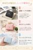 Coin Card Single Wallet [fogman] Women's Purse, Holder, Tri-fold, Compact, Billfold, (Black)
