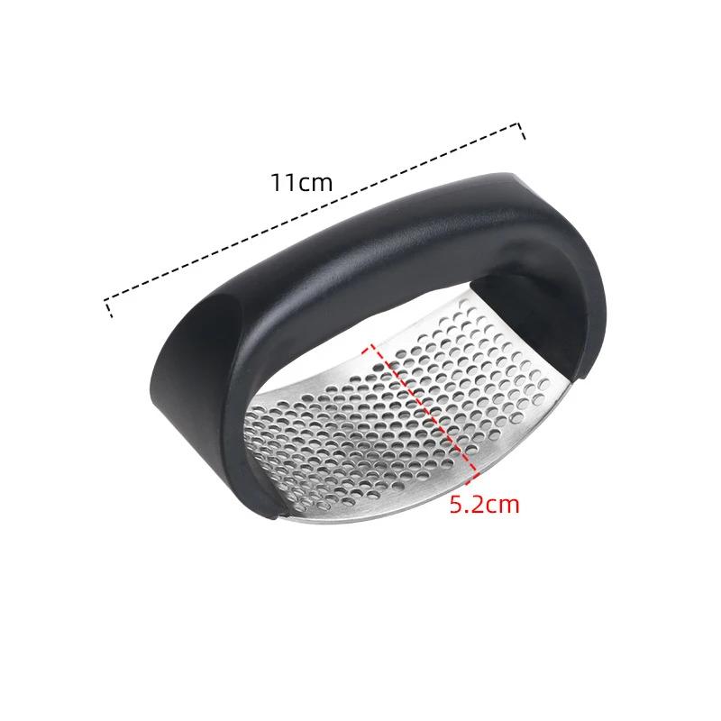 

2026 New Garlic Press Crusher Manual Kitchen Stainless Steel Garlic Mincer Chopping Garlic Tool Kitchen Accessories Gadget