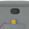 Massage Chair Light Grey Fabric