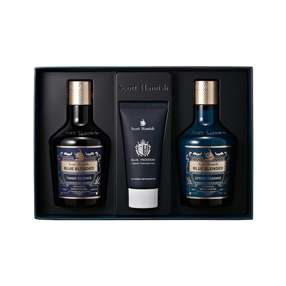 Scott HamiSh [no.1 Men S Care Gift] Scott HamiSh Blue Blended Toner   Lotion eSSence Special Gift