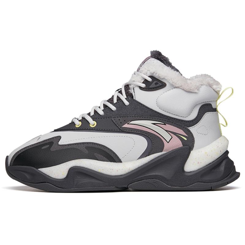 Anta Кроссовки Pulse High-Top Повседневные Мужские Серые Кроссовки 112148933R-1 41