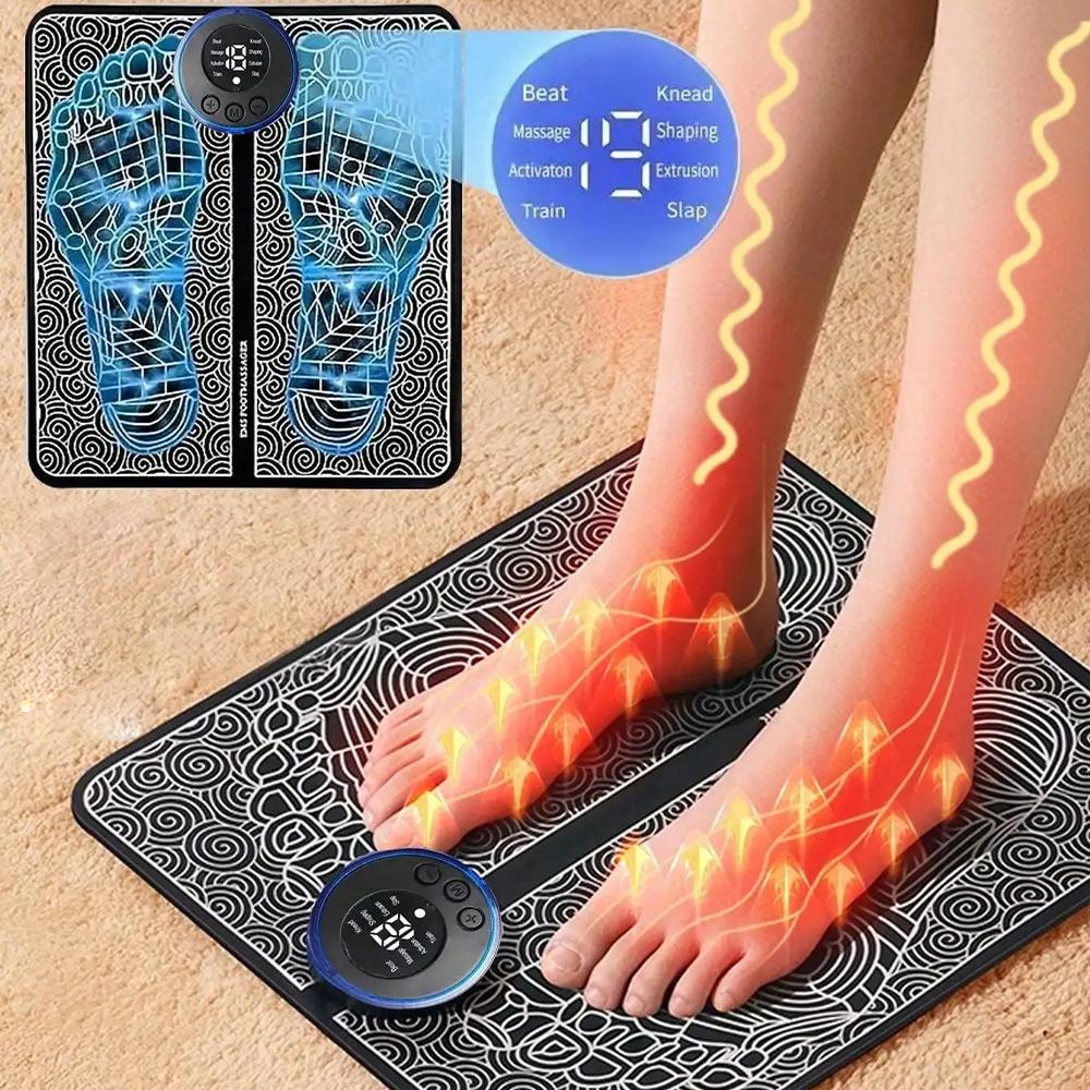 Foot Massager Pulse Foot Massage Device EMS Physical Therapy Acupoint Foot Massage Machine Foot Massage Pad