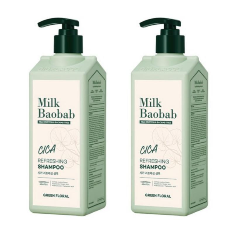 Milk Baobab Cica Refreshing Shampoo 500ml (2 Options)