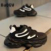 Casual Shoes for Men Streetwear Walking Shoes Sneakers Thick Bottom Running Basketball Shoes Mesh Breathable Male Sneakers