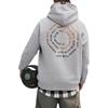 Li Ning BADFIVE Sweatshirt Men's H110AB Heather Gray Lunar Surface Mixed Gray AWDU503-4